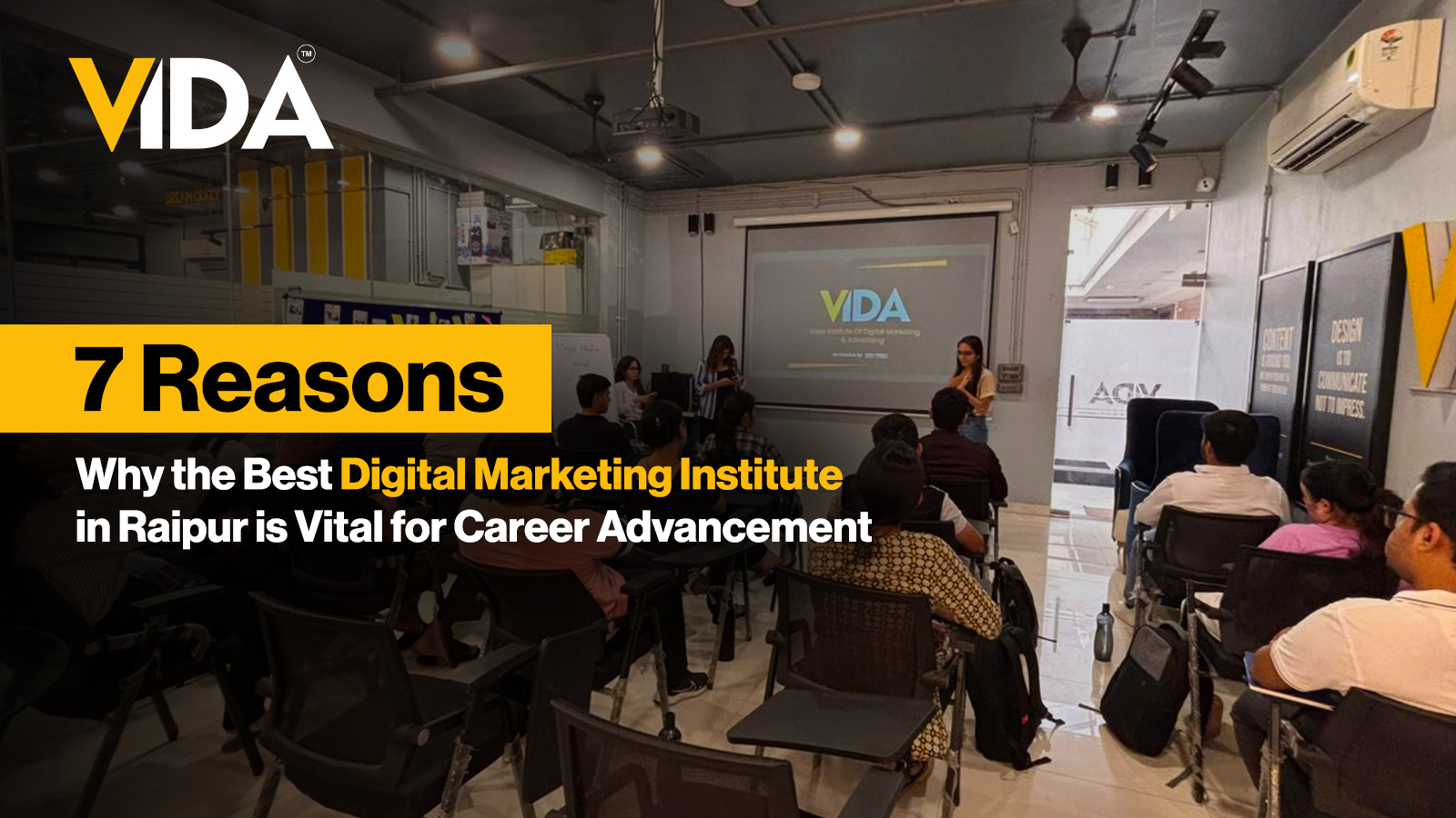 You are currently viewing 7 Reasons Why the Best Digital Marketing Institute in Raipur is Vital for Career Advancement